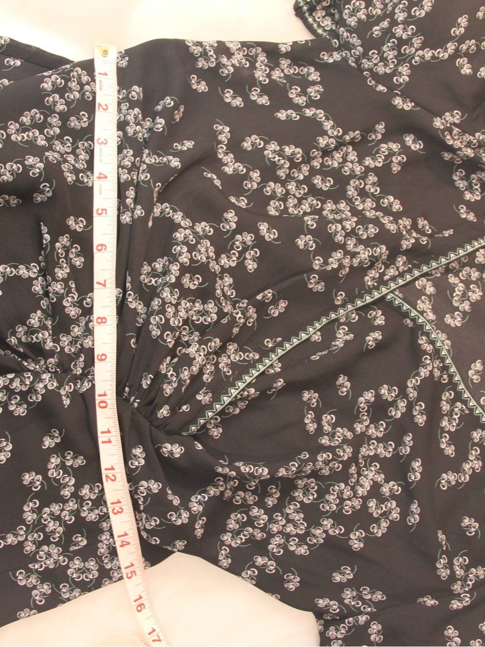 Max Studio Black and White Floral Dress - Picture 11 of 13
